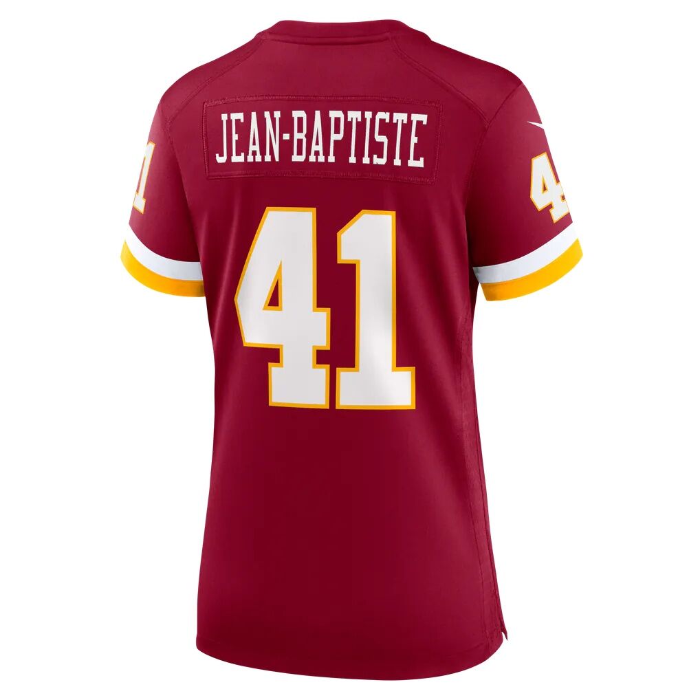 Javontae Jean-Baptiste Washington Commanders Nike Women's Team Game Jersey - Burgundy