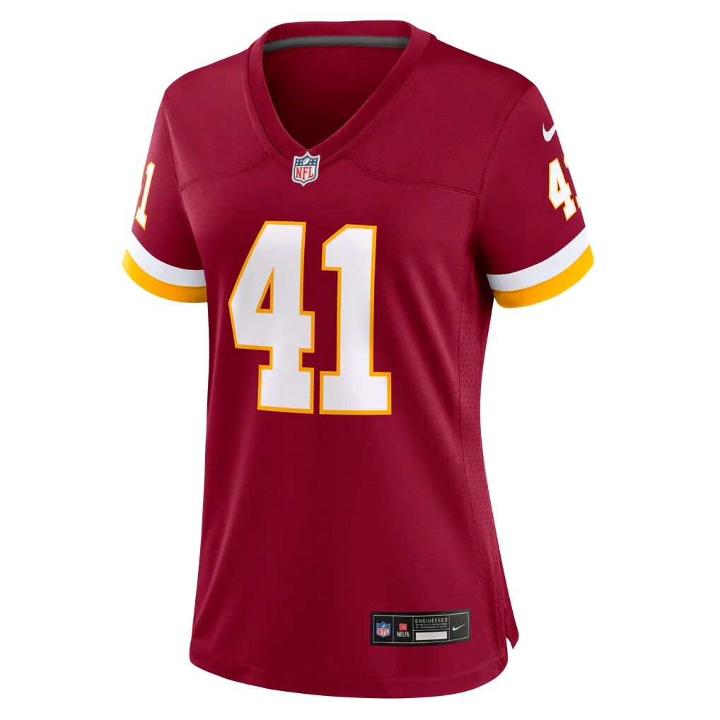 Javontae Jean-Baptiste Washington Commanders Nike Women's Team Game Jersey - Burgundy