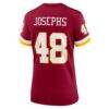 Joshua Josephs Washington Commanders Nike Women's Team Game Jersey - - Detail View