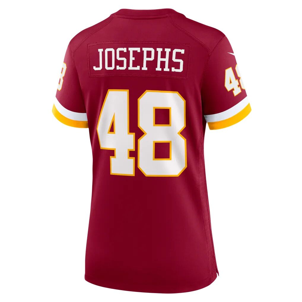Joshua Josephs Washington Commanders Nike Women's Team Game Jersey - Burgundy