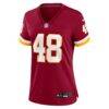 Joshua Josephs Washington Commanders Nike Women's Team Game Jersey - - Side View