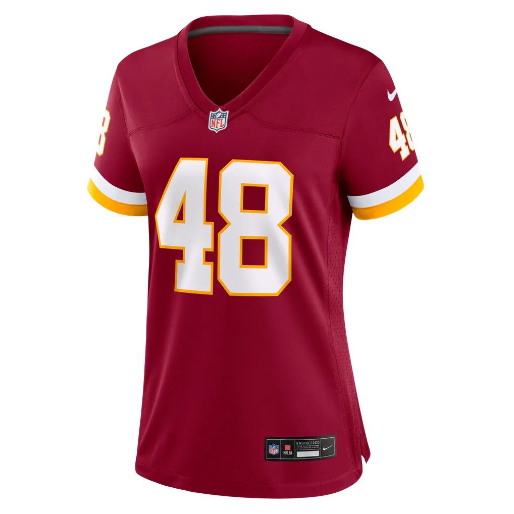 Joshua Josephs Washington Commanders Nike Women's Team Game Jersey - Burgundy