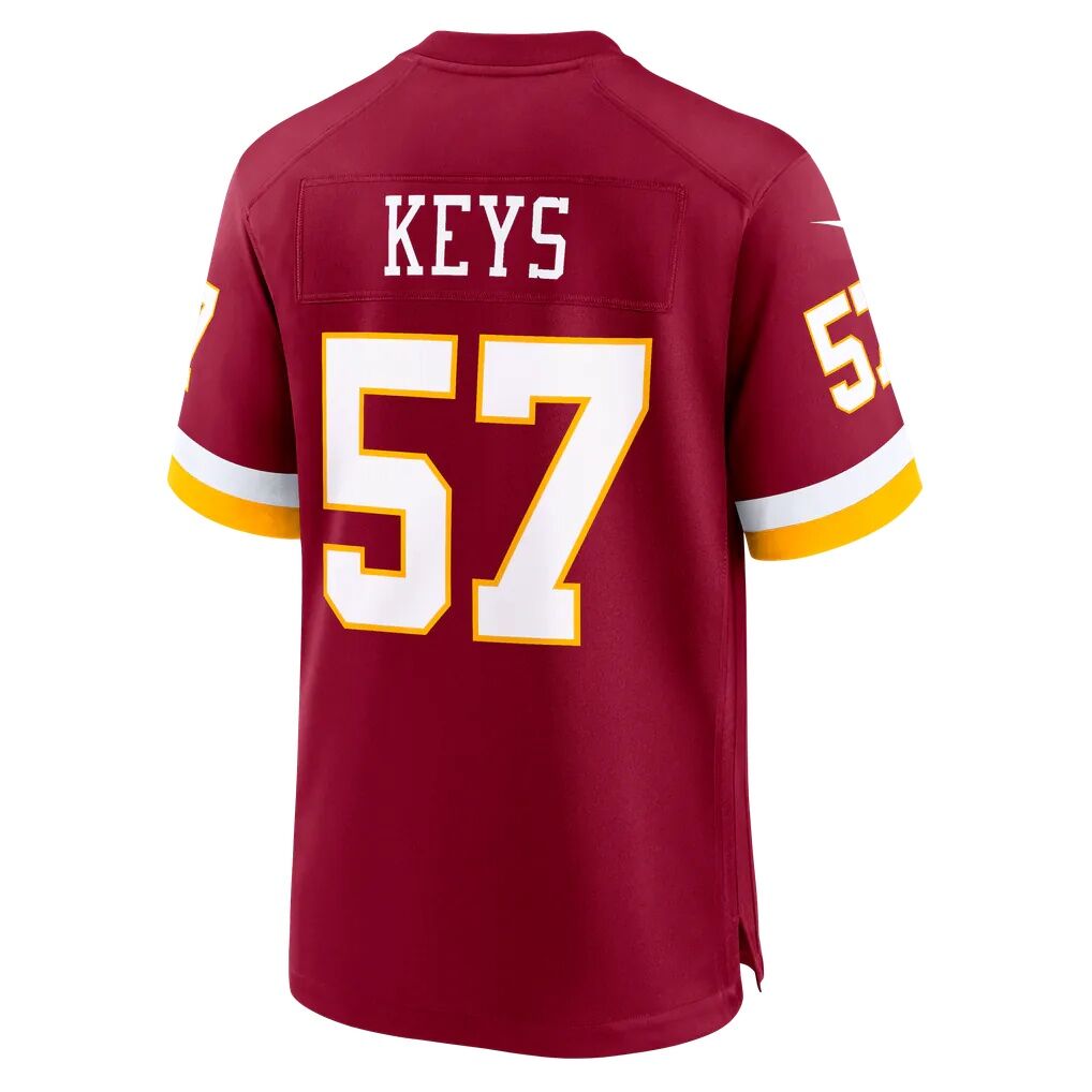 Austin Keys Washington Commanders Nike Team Game Jersey - Burgundy