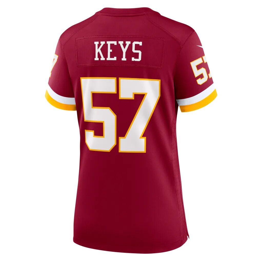 Austin Keys Washington Commanders Nike Women's Team Game Jersey - Burgundy