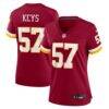 Austin Keys Washington Commanders Nike Women's Team Game Jersey - - Front View