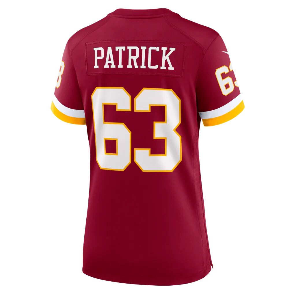 Lucas Patrick Washington Commanders Nike Women's Team Game Jersey - Burgundy