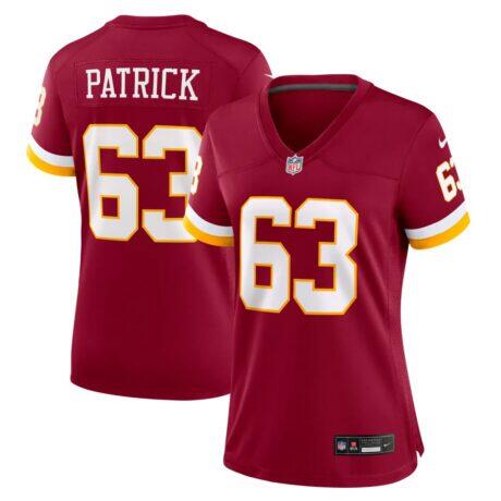 Lucas Patrick Washington Commanders Nike Women's Team Game Jersey - - Front View