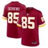 Chigoziem Okonkwo Washington Commanders Nike Team Game Jersey - - Front View