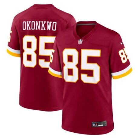Chigoziem Okonkwo Washington Commanders Nike Team Game Jersey - - Front View