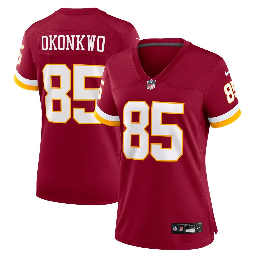 Chigoziem Okonkwo Washington Commanders Nike Women's Team Game Jersey - Burgundy