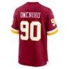 Charles Omenihu Washington Commanders Nike Team Game Jersey - - Detail View