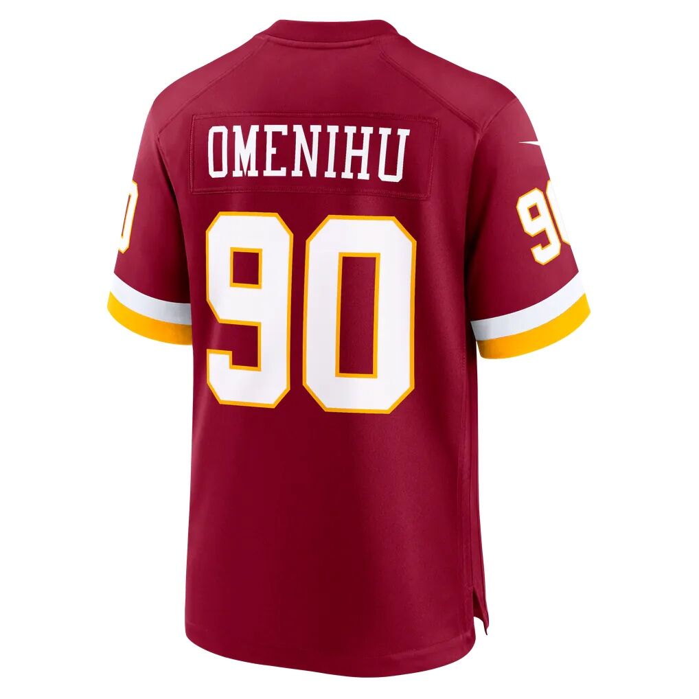 Charles Omenihu Washington Commanders Nike Team Game Jersey - Burgundy