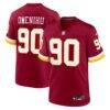 Charles Omenihu Washington Commanders Nike Team Game Jersey - - Front View
