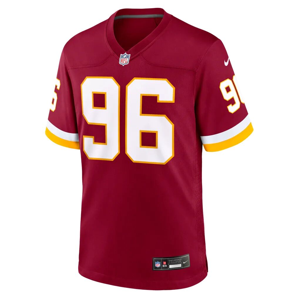 Shy Tuttle Washington Commanders Nike Team Game Jersey - Burgundy