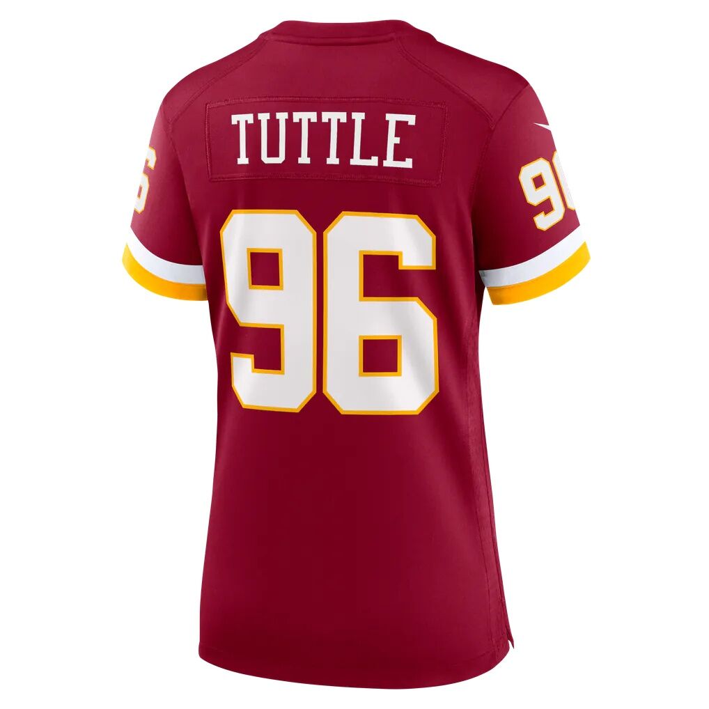 Shy Tuttle Washington Commanders Nike Women's Team Game Jersey - Burgundy