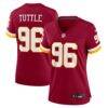 Shy Tuttle Washington Commanders Nike Women's Team Game Jersey - - Front View