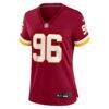 Shy Tuttle Washington Commanders Nike Women's Team Game Jersey - - Side View