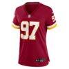 Tim Settle Jr. Washington Commanders Nike Women's Team Game Jersey - - Side View