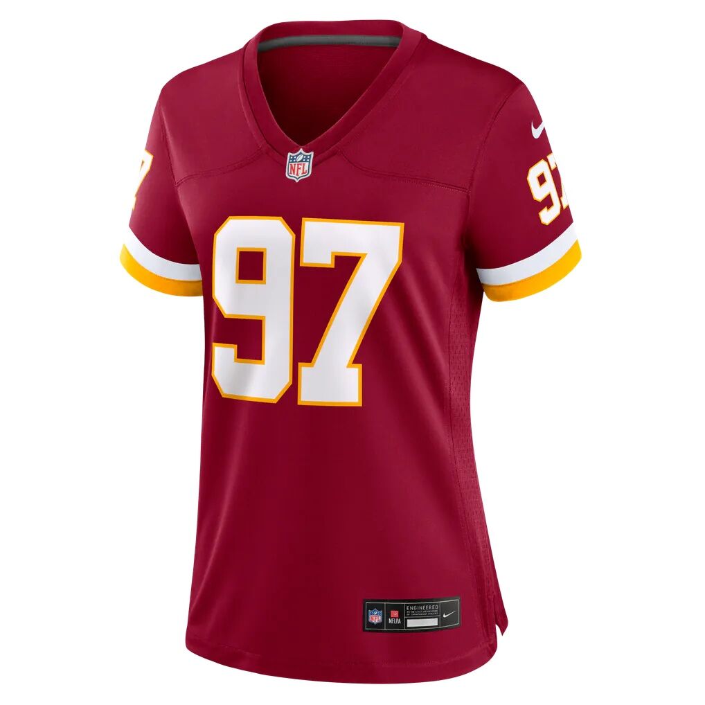 Tim Settle Jr. Washington Commanders Nike Women's Team Game Jersey - Burgundy