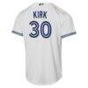 Alejandro Kirk Toronto Blue Jays Nike Youth Home Replica Jersey - White - Detail View