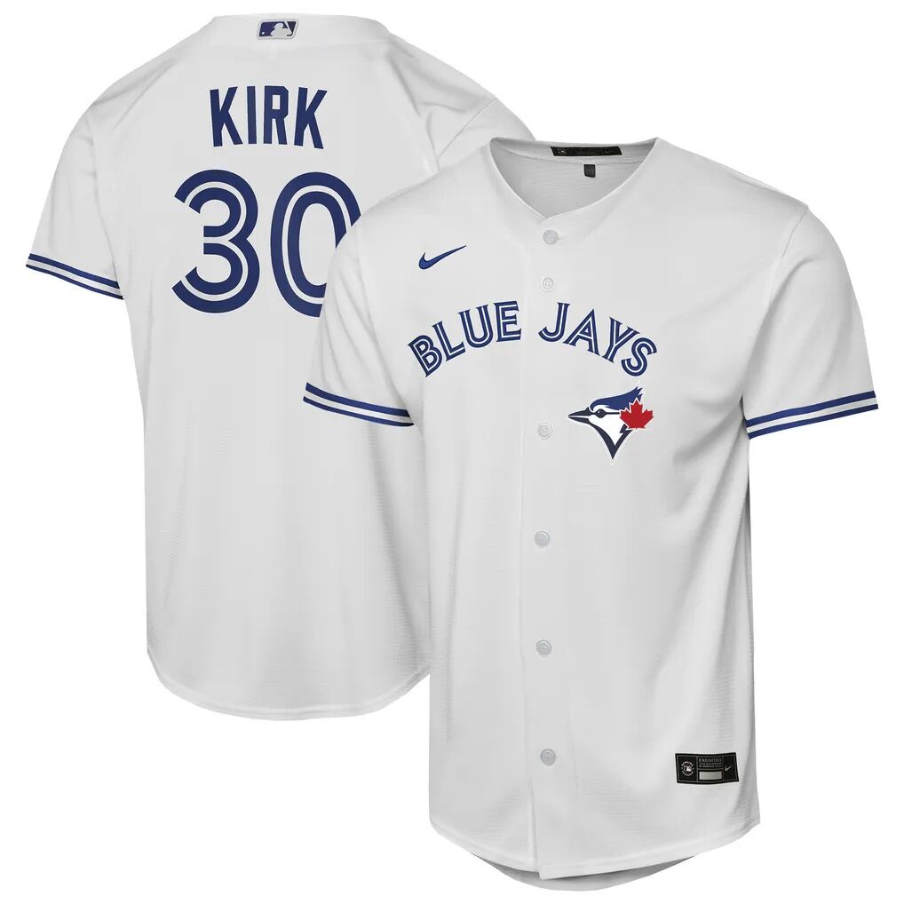 Alejandro Kirk Toronto Blue Jays Nike Youth Home Replica Jersey