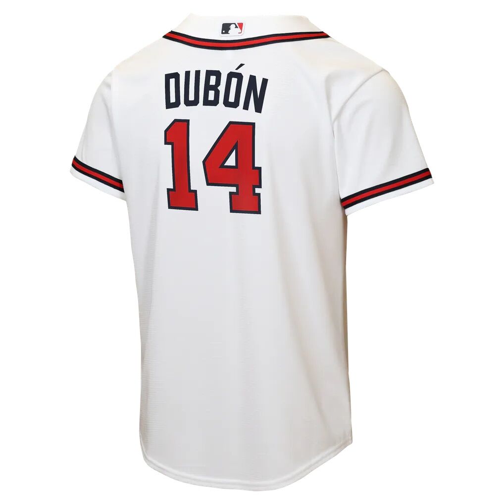 Mauricio Dubón Atlanta Braves Nike Youth Home Replica Jersey