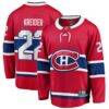 Chris Kreider Montreal Canadiens Fashion7 Home Breakaway Jersey - Red - Front View