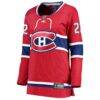 Chris Kreider Montreal Canadiens Fashion7 Women's Home Breakaway Jersey - Red - Side View