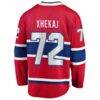 Arber Xhekaj Montreal Canadiens Fashion7 Home Breakaway Jersey - Red - Detail View