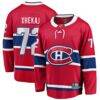 Arber Xhekaj Montreal Canadiens Fashion7 Home Breakaway Jersey - Red - Front View