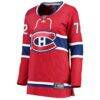 Arber Xhekaj Montreal Canadiens Fashion7 Women's Home Breakaway Jersey - Red - Side View
