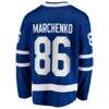 Kirill Marchenko Toronto Maple Leafs Fashion7 Home Breakaway Jersey - Blue - Detail View