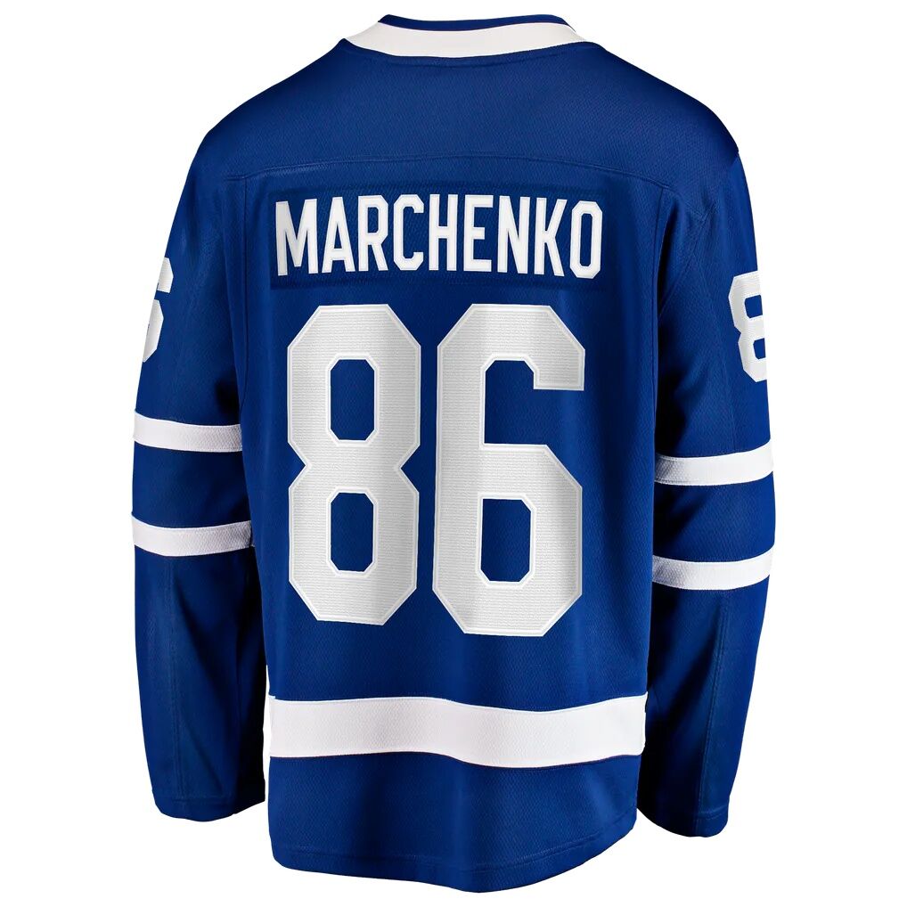 Kirill Marchenko Toronto Maple Leafs Fashion7 Home Breakaway Jersey