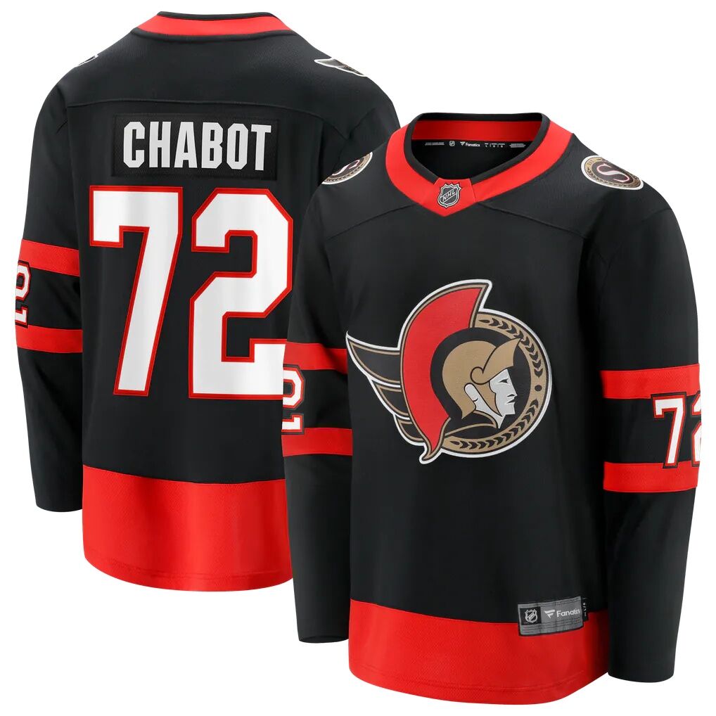 Thomas Chabot Ottawa Senators Fashion7 Home Breakaway Jersey