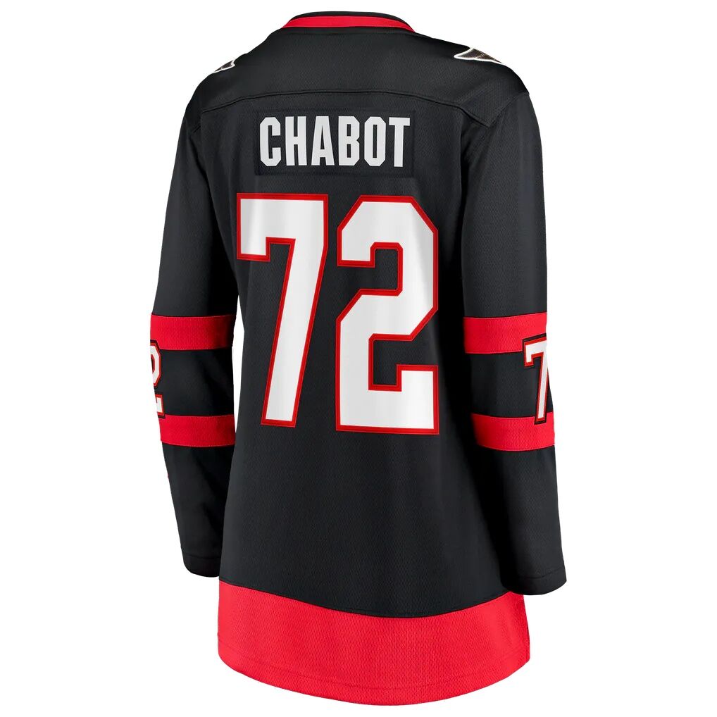 Thomas Chabot Ottawa Senators Fashion7 Women's Home Breakaway Jersey