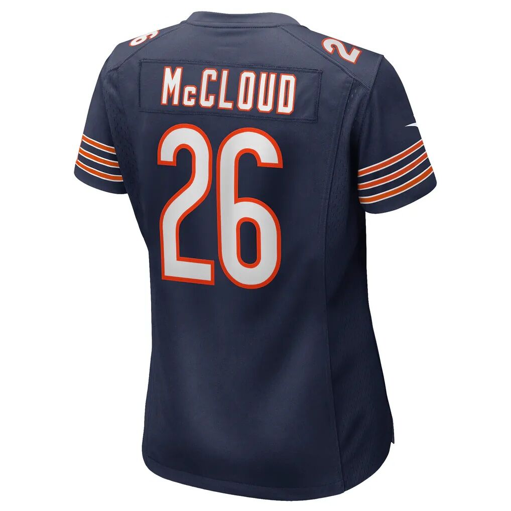 Nick McCloud Chicago Bears Nike Women's Team Game Jersey