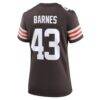 Krys Barnes Cleveland Browns Nike Women's Team Game Jersey - Brown - Alt2