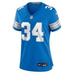Bishop Fitzgerald Detroit Lions Nike Women's Team Game Jersey - Blue - Alt1