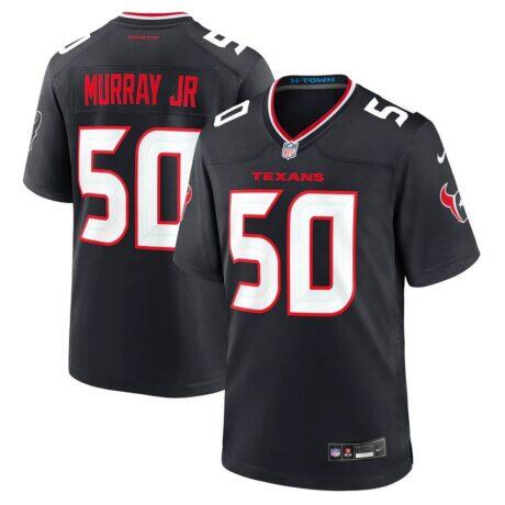 Kenneth Murray Jr. Houston Texans Nike Team Game Jersey - Navy - Front View