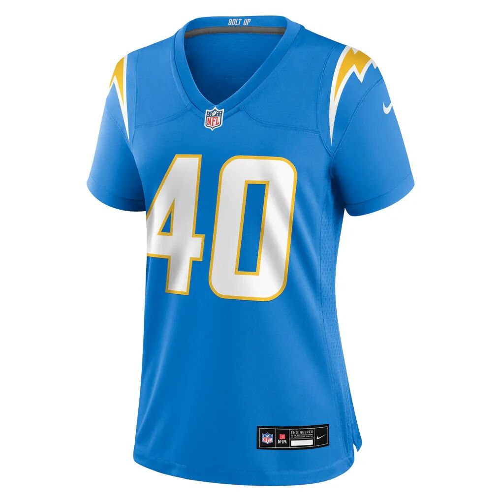 Hayden Rucci Los Angeles Chargers Nike Women's Team Game Jersey - Powder Blue