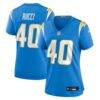 Hayden Rucci Los Angeles Chargers Nike Women's Team Game Jersey - - Front View