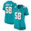 Andre Jones Jr. Miami Dolphins Nike Women's Team Game Jersey - - Front View