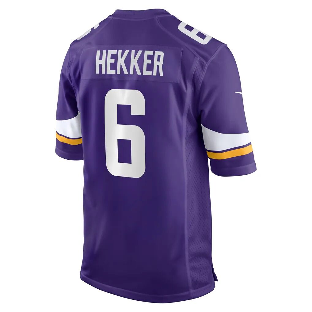Johnny Hekker Minnesota Vikings Nike Team Game Jersey