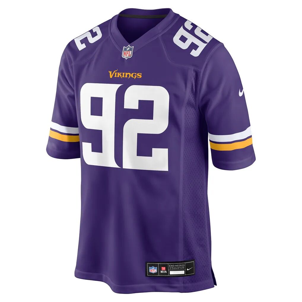 Tyler Batty Minnesota Vikings Nike Team Game Jersey