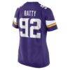 Tyler Batty Minnesota Vikings Nike Women's Team Game Jersey - Purple - Alt2