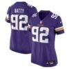 Tyler Batty Minnesota Vikings Nike Women's Team Game Jersey - Purple - Front View
