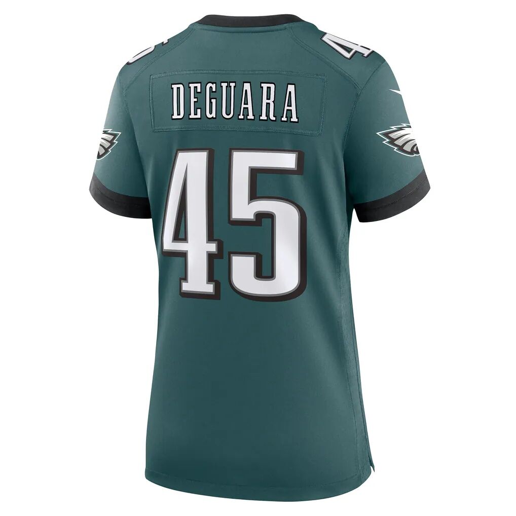 Josiah Deguara Philadelphia Eagles Nike Women's Team Game Jersey - Midnight Green