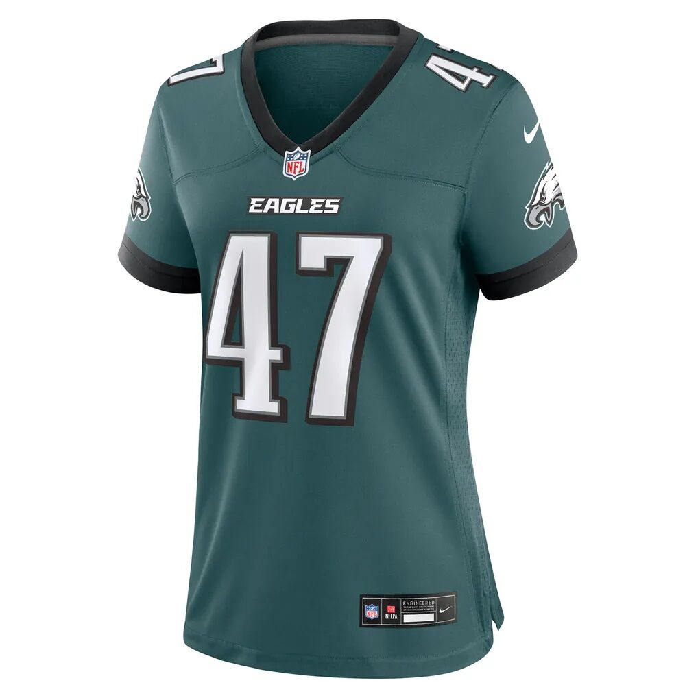 Xavier Gipson Philadelphia Eagles Nike Women's Team Game Jersey - Midnight Green