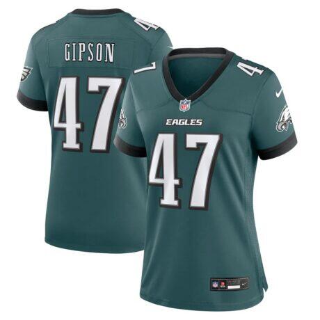 Xavier Gipson Philadelphia Eagles Nike Women's Team Game Jersey - - Front View