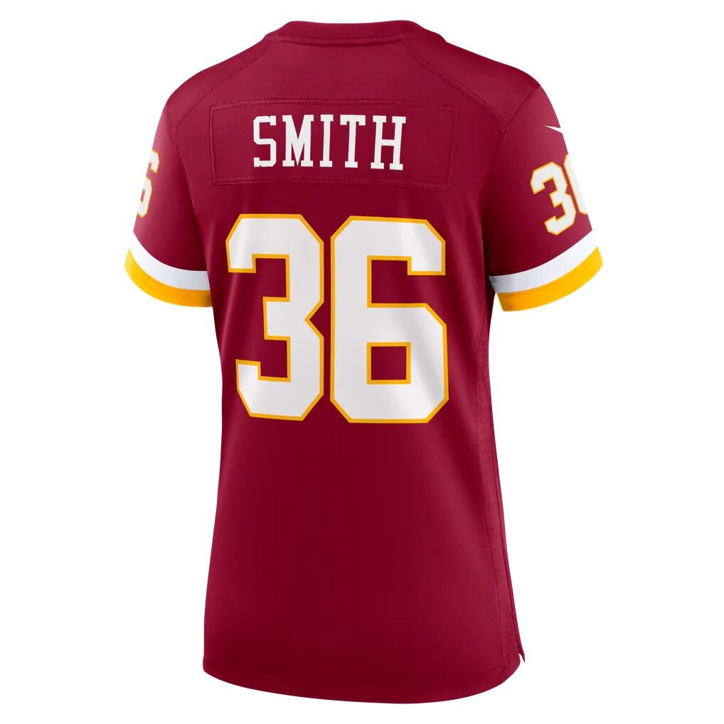 Terell Smith Washington Commanders Nike Women's Team Game Jersey - Burgundy